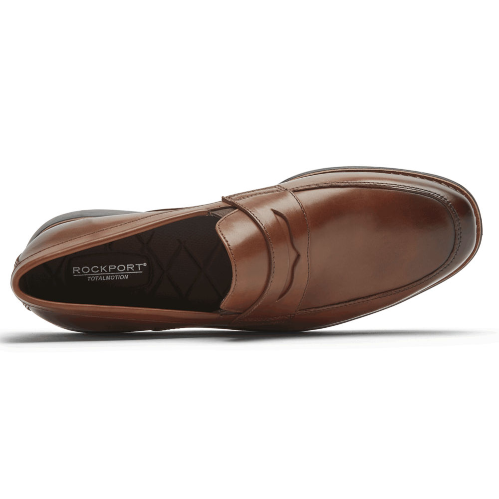 Rockport Singapore Mens Dress Shoes - Total Motion Sport Penny Brown - EF7451236